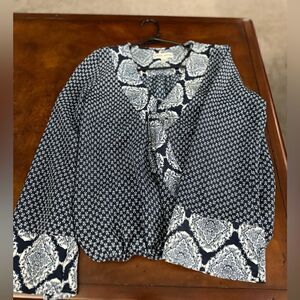 Knox Rose Bell Sleeve Blouse Size Small